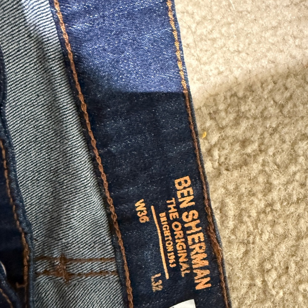 Ben Sherman Blue Jeans - Picture 2 of 4